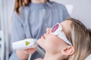 Laserontharing gezicht